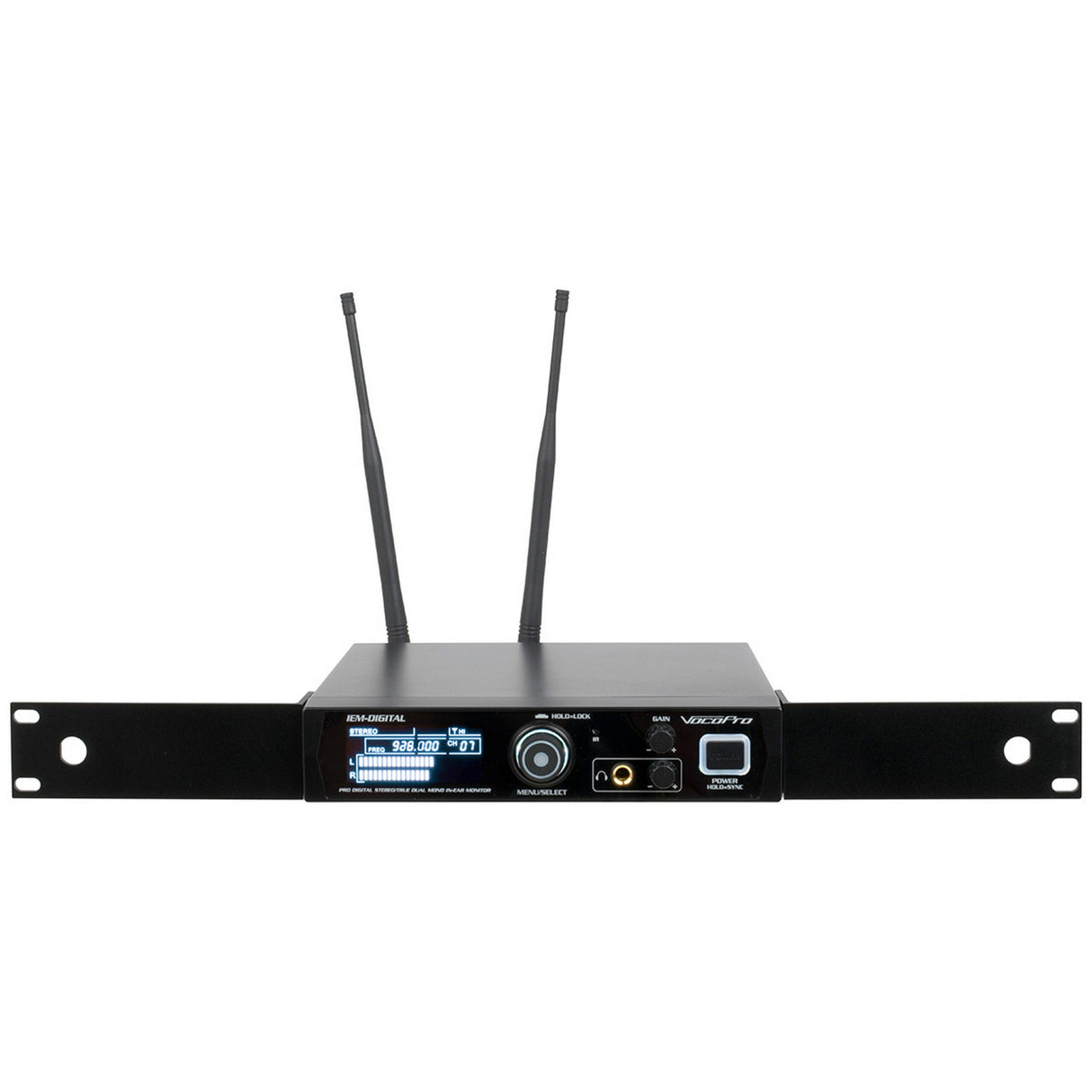 VocoPro IEM-Digital-50 Professional Digital Stereo/True Dual Mono In-Ear Monitor System