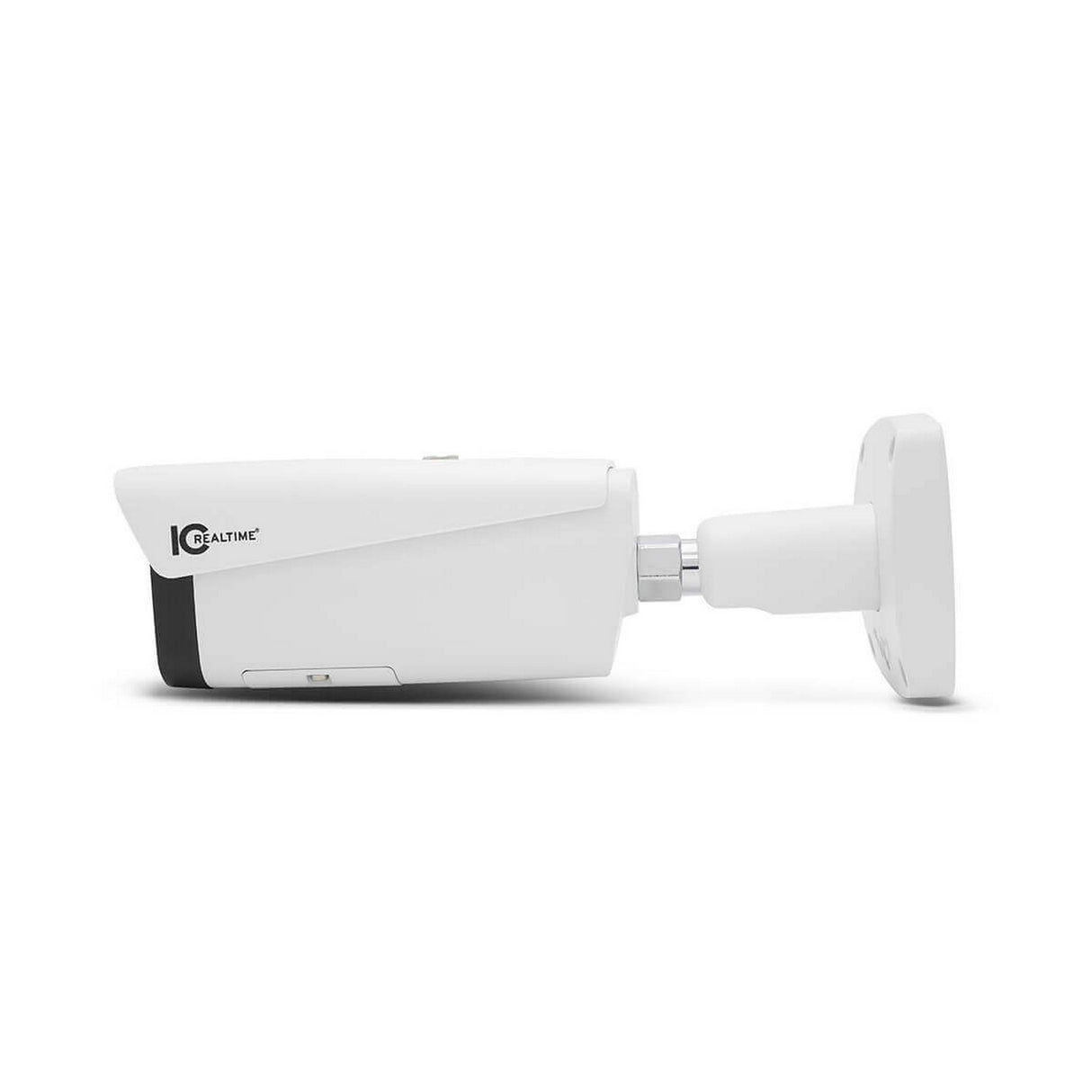 IC Realtime IPEL-B40V-IRW1-AI 4MP IP Indoor/Outdoor Full Size Bullet Camera, White