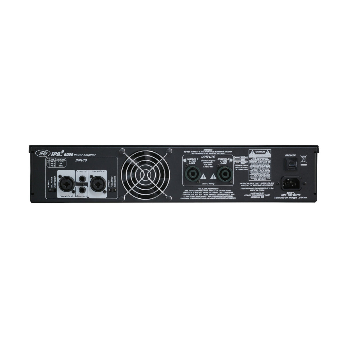 Peavey IPR2 2000 2 Channel DDT Power Amplifier