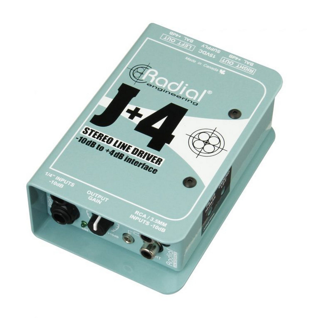 Radial J+4 Stereo Preamp Line Driver