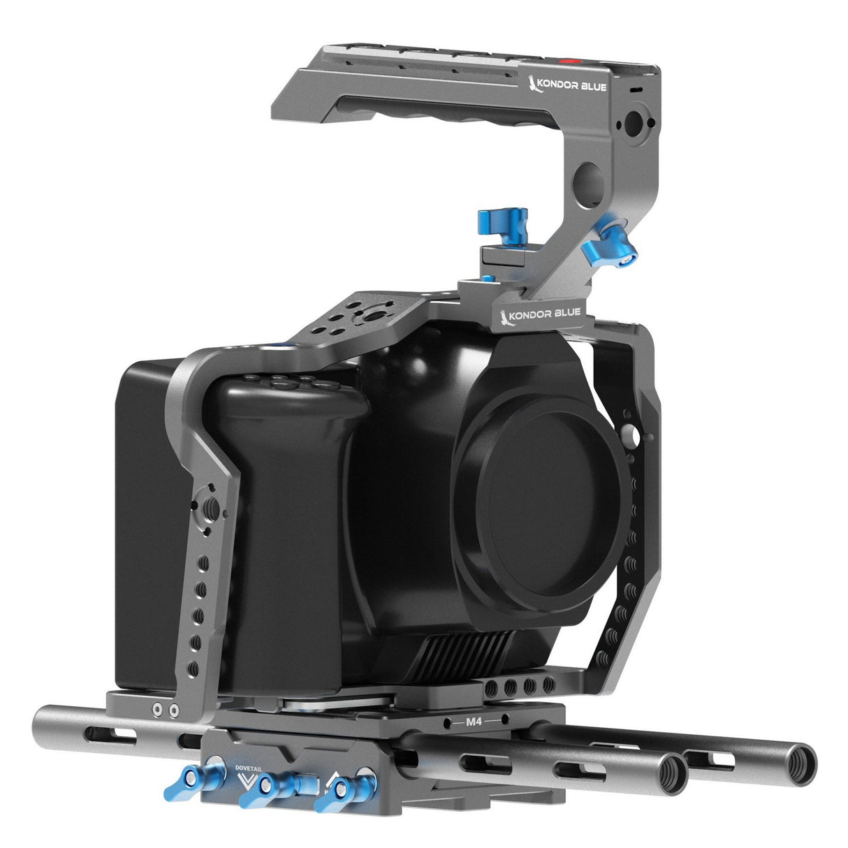 Kondor Blue Blackmagic Pocket 6K Pro Base Rig, Black