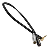 Kondor Blue Dual Mini XLR to 3.5mm Stereo Splitter Right Angle for C70/6K Pro/Rode