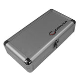 Odyssey Cases KCC4PR2SD | Silver Diamond DJ Turntable Needle Cartridge Protector Case