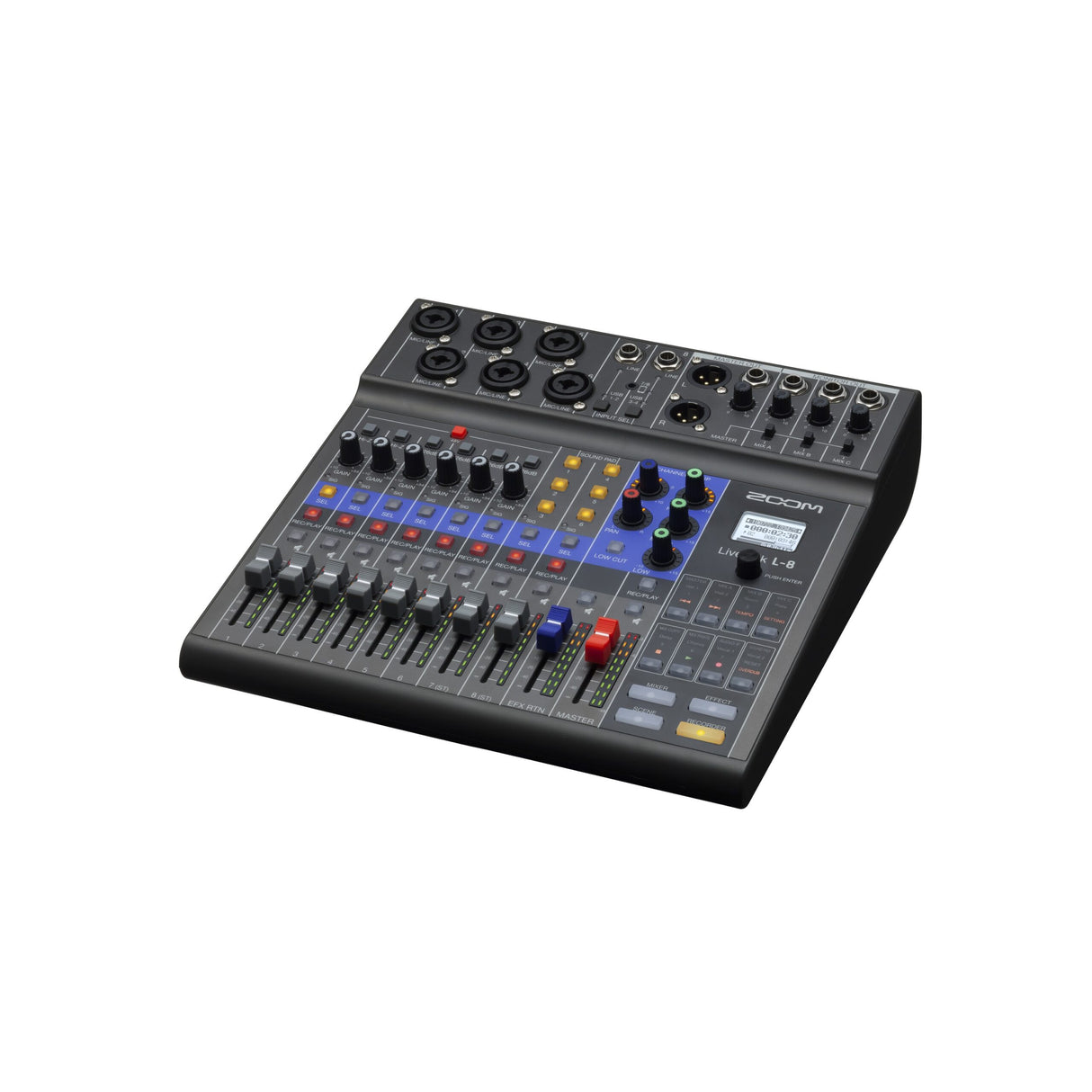 Zoom L-8 8-Channel Digital Mixer / Recorder for Podcasting