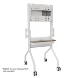 Chief LSCUW Voyager Large Manual Height Adjustable AV Cart, White