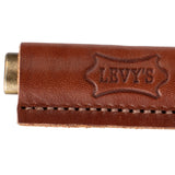 Levy's Brass Forged Guitar Hanger with Tan Leather