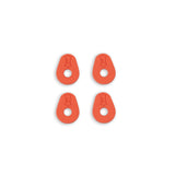 Levy's 2-Pair of Rubber Guitar Strap Blocks, Orange