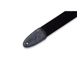 Levy's Velvet Guitar Strap, Black