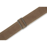 Levy's 2-Inch Wide Waxed Canvas Guitar Strap