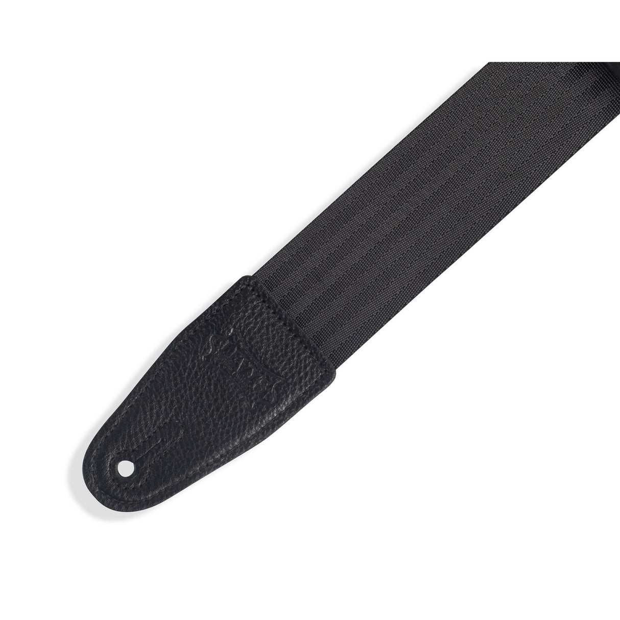 Levy's Basic Seatbelt Guitar Strap, Black