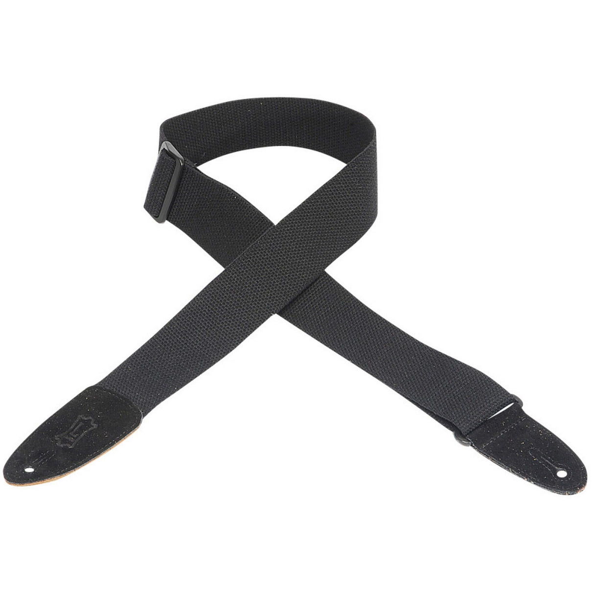 Levy's Standard Cotton  Guitar Strap, Black