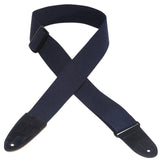 Levy's Standard Cotton Guitar Strap, Navy