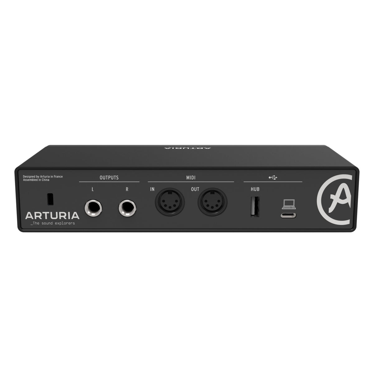 Arturia MiniFuse 2 USB-C Audio Interface, Black (Used)