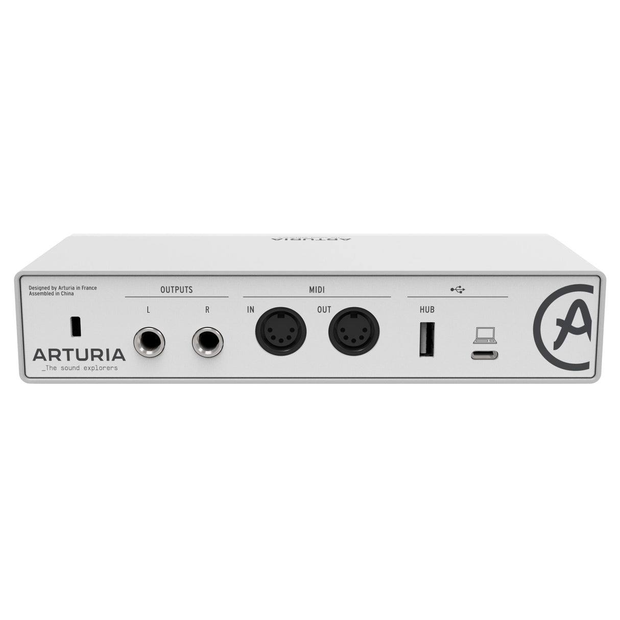 Arturia MiniFuse 2 USB-C Audio Interface, White (Used)