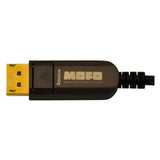 LYNN AV & Security Techlogix Networx MOFO-DP14-10 MOFO Media Over Fiber Optic DisplayPort 1.4 Cable, 10m