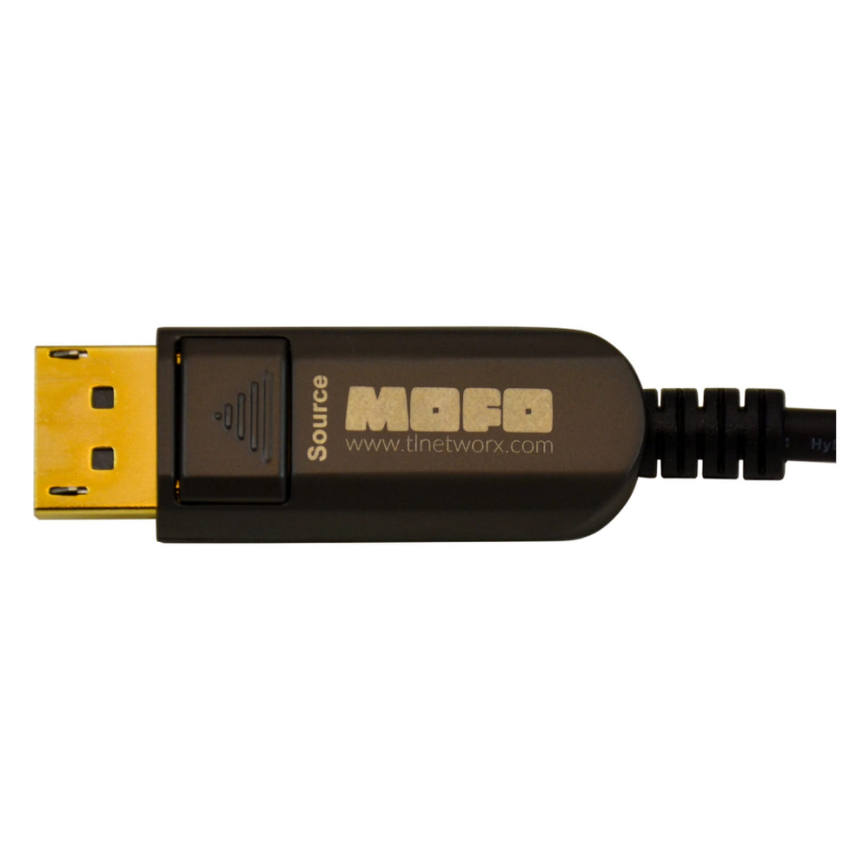 LYNN AV & Security Techlogix Networx MOFO-DP14-30 MOFO Media Over Fiber Optic DisplayPort 1.4 Cable, 30m
