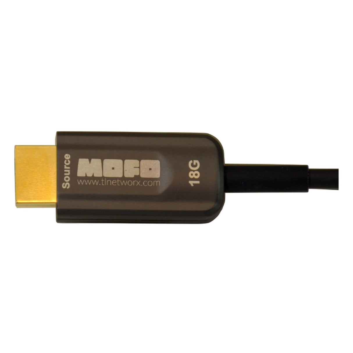 LYNN AV & Security Techlogix Networx MOFO-HD20-10 MOFO Media Over Fiber Optic HDMI 2.0 Cable, 10m