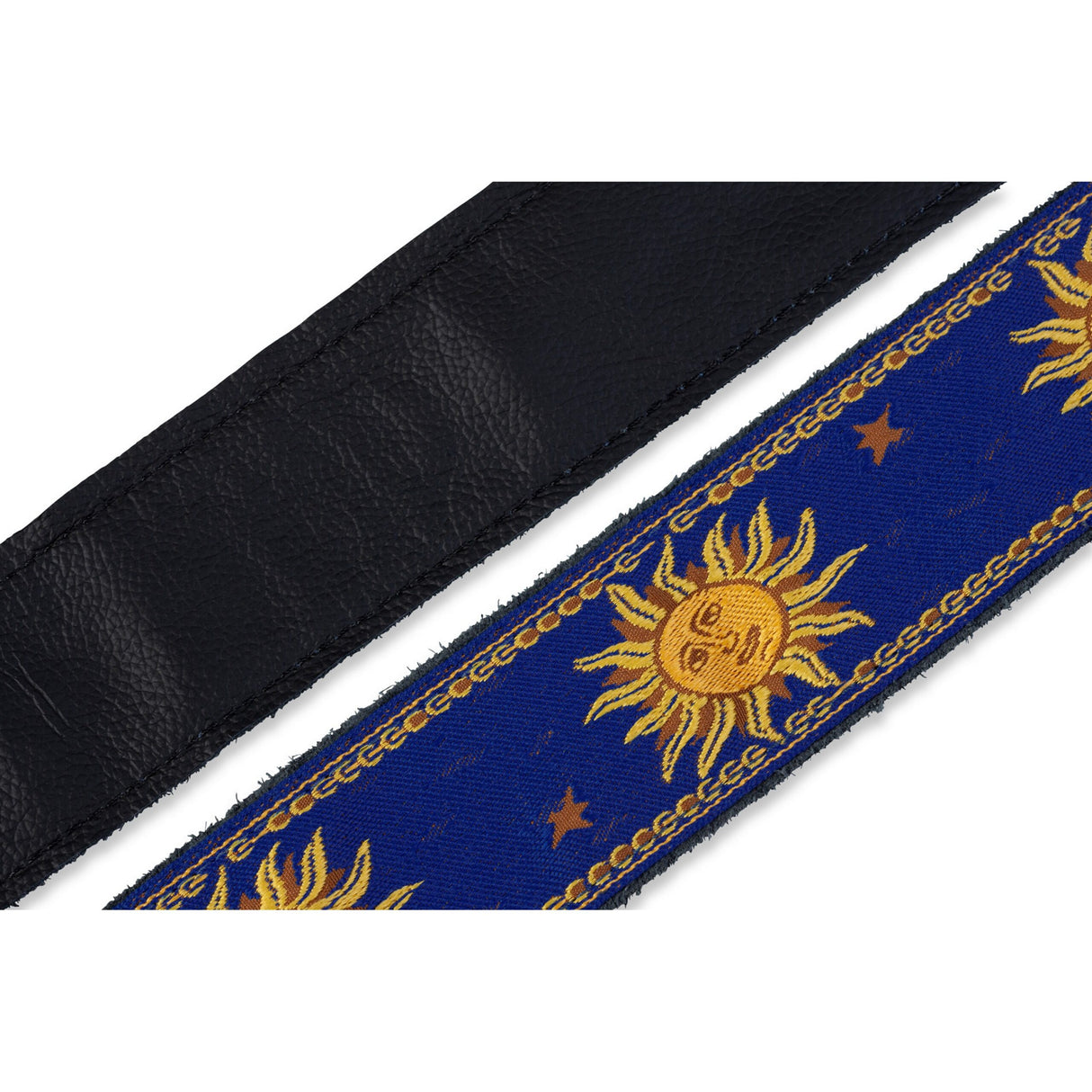 Levy's 2-Inch Sun Design Jacquard Weave Guitar Strap