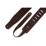 Levy's Classic Standard Suede Guitar Strap, Brown