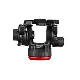 Manfrotto MVK504XTWINFA 504X Fluid Video Head with 645 Fast Twin Aluminum Tripod