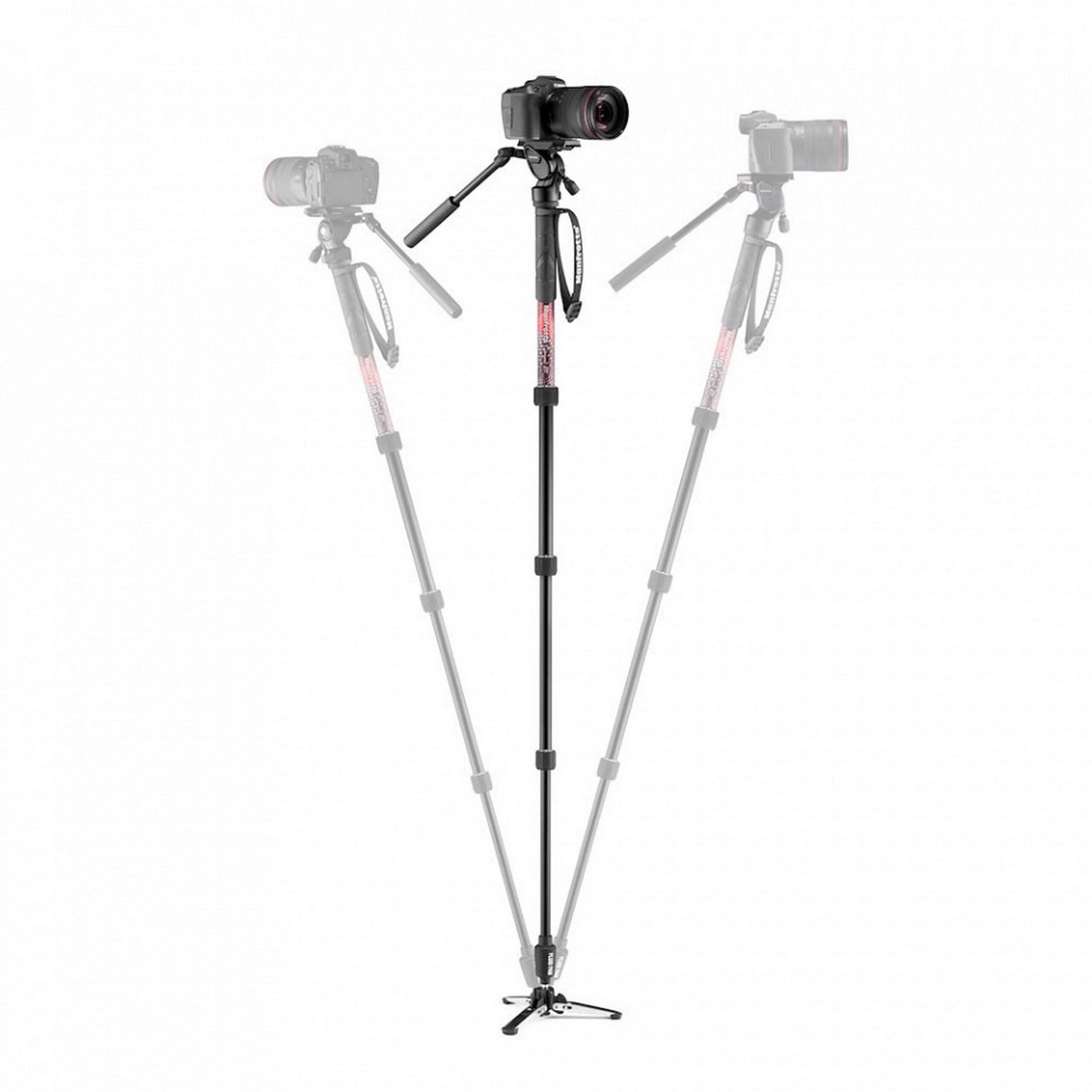 Manfrotto MVMELMIIA4LIVE Element MII Video Monopod Aluminum Kit with Fluid Head