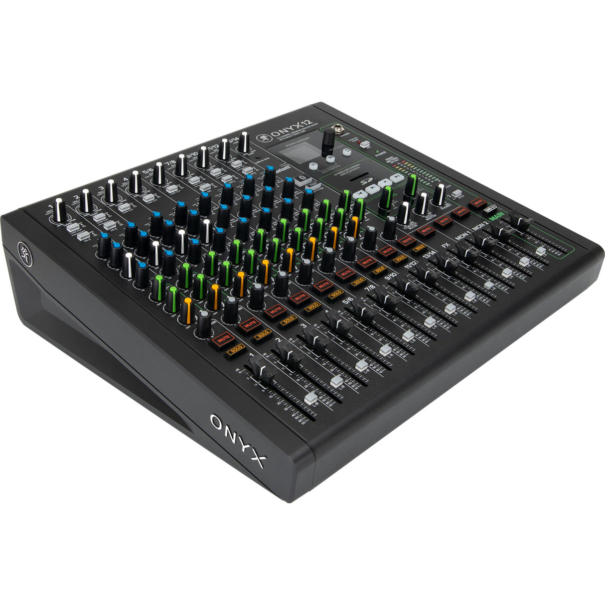 Mackie Onyx12 12-Channel Analog Mixer with Multi-Track USB