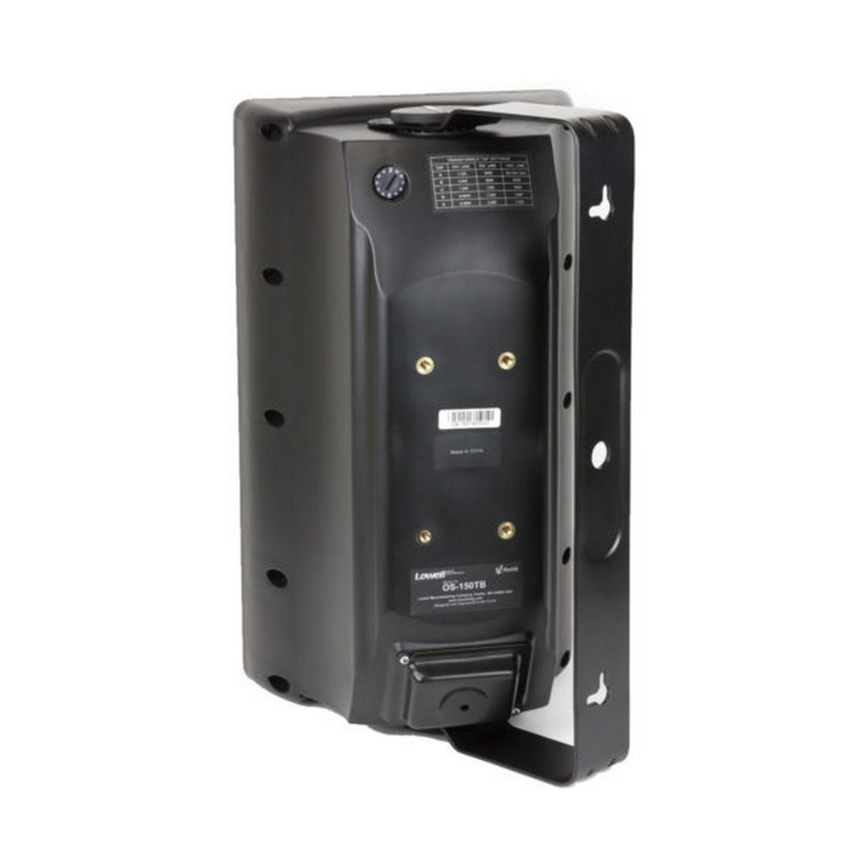 Lowell OS-150-TB 8 Inch 150W Indoor/Outdoor Speaker, Black