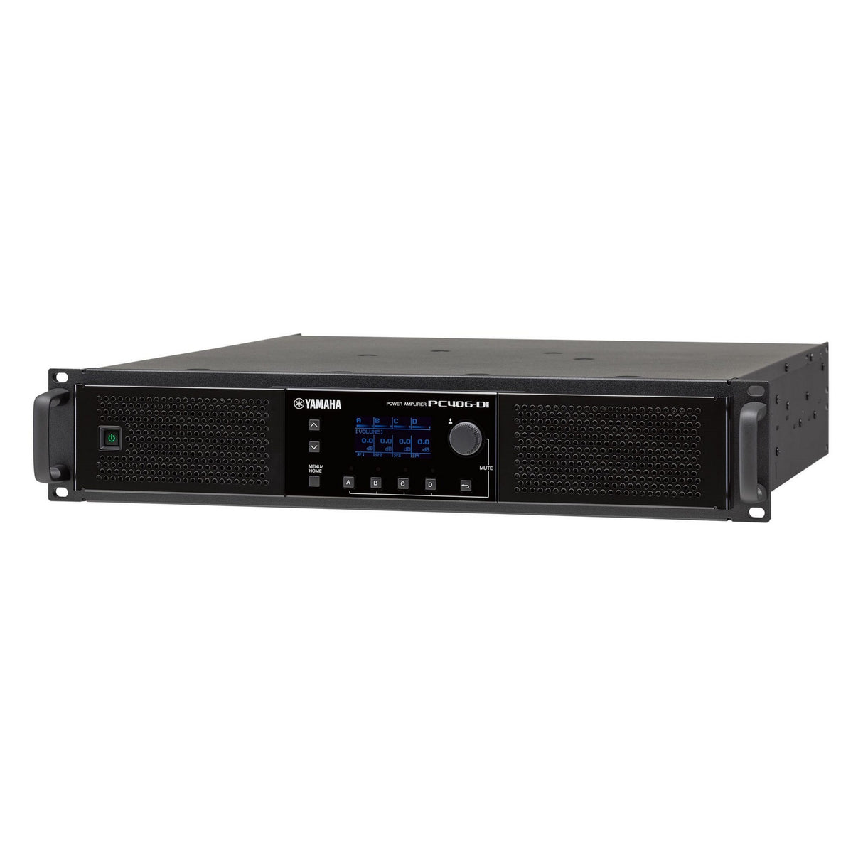 Yamaha PC406-DI 4-Channel 600 Watts Power Amplifier with Euroblock Connectors