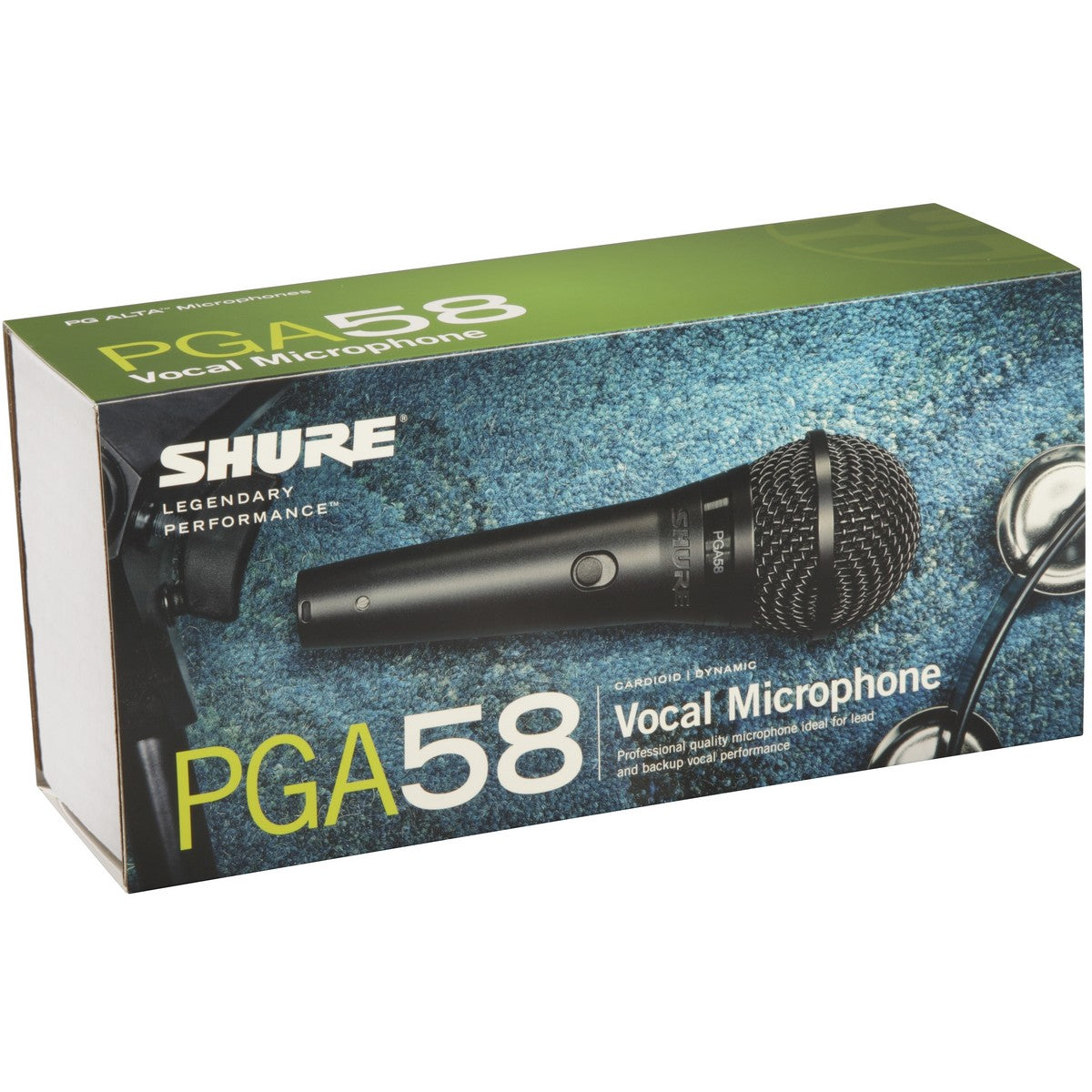 Shure PGA58-LC Cardioid Dynamic Vocal Microphone Less Cable