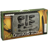 Shure PGADRUMKIT5 | 5 Piece Drum Microphone Kit