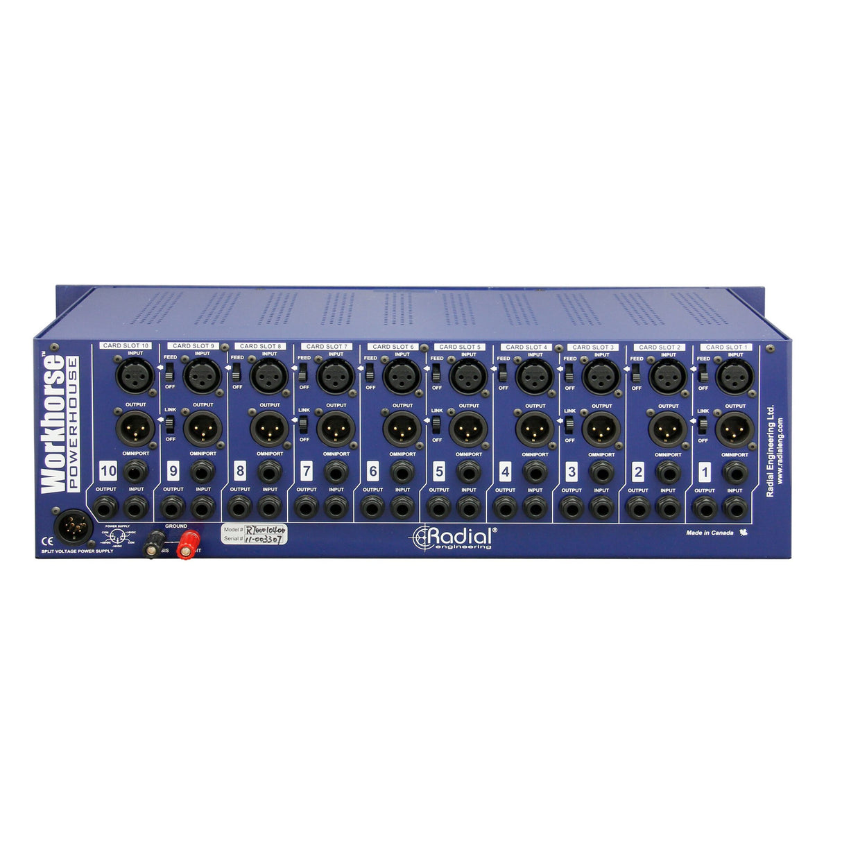 Radial Powerhouse 10-Slot Power Rack