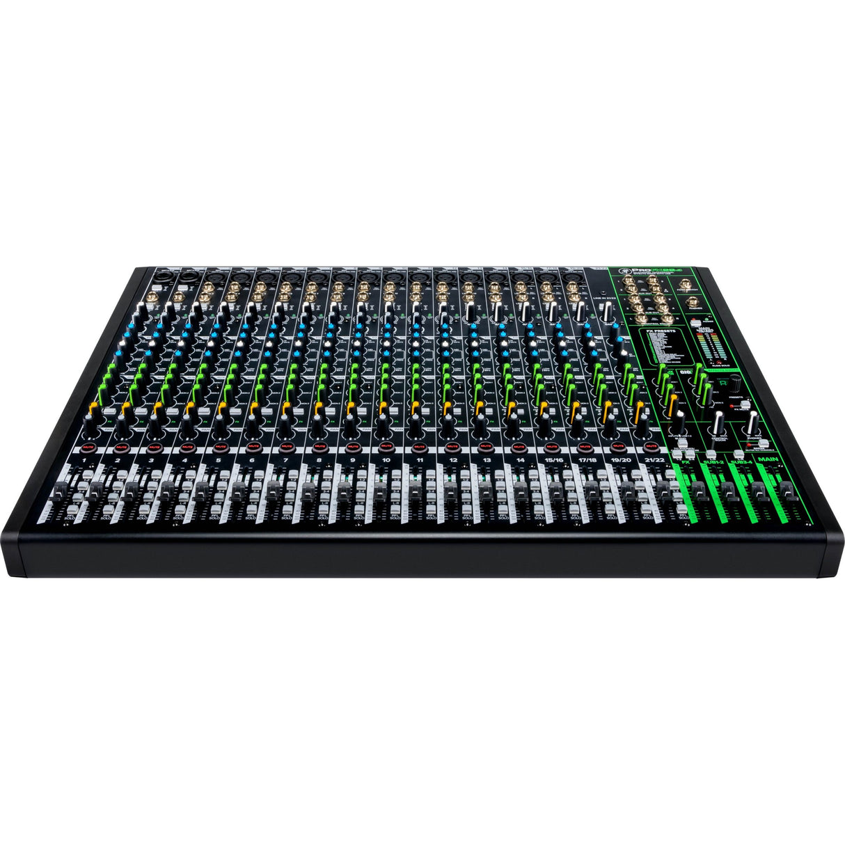 Mackie ProFX22v3 22-Channel 4-Bus Professional Effects Mixer with USB (Used)