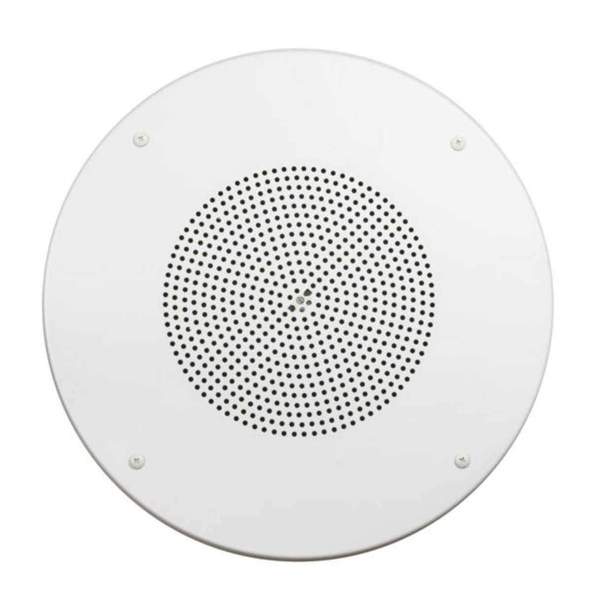 Lowell R1810-72S 8 Inch 15W Dual Cone Speaker, 5W Transformer, Grille, Volume Control, White