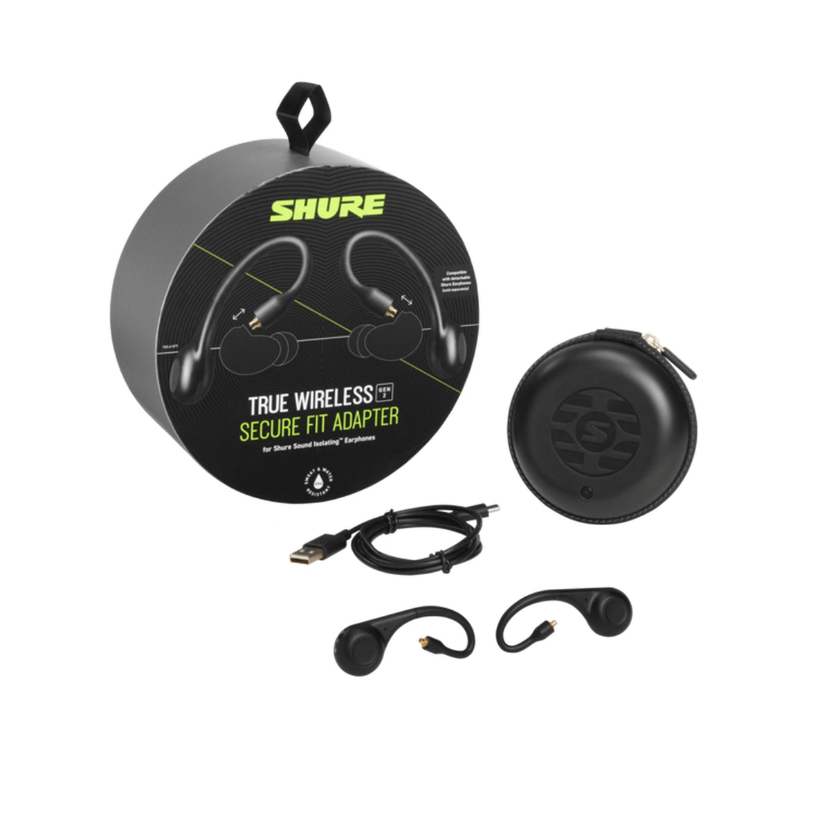 Shure RMCE-TW2 True Wireless Secure Fit Adapter, Gen 2