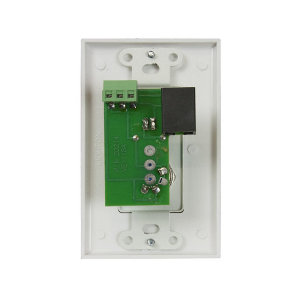 Lowell RPSW-KP-RJ Maintained SPST Low-Voltage Key Switch with RJ45 Connector