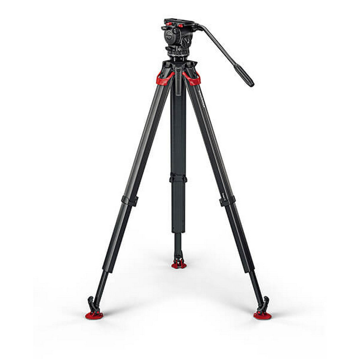 Sachtler S2068S-FTMS System aktiv8 flowtech75 MS Tripod with Spreader, Handle and Bag