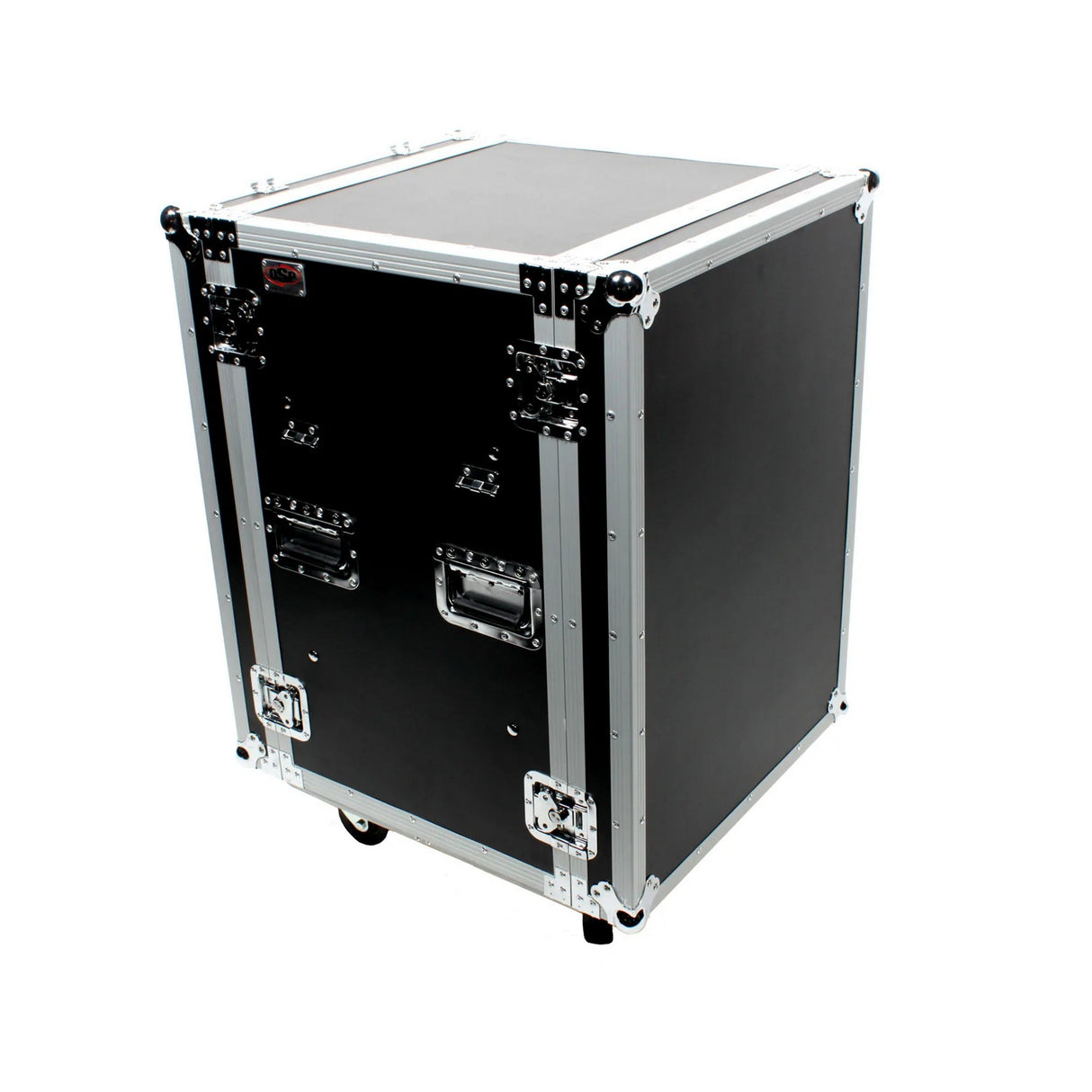 OSP SC16U-20SL 16 Space ATA Amp Rack with Casters and Attached Utility Table