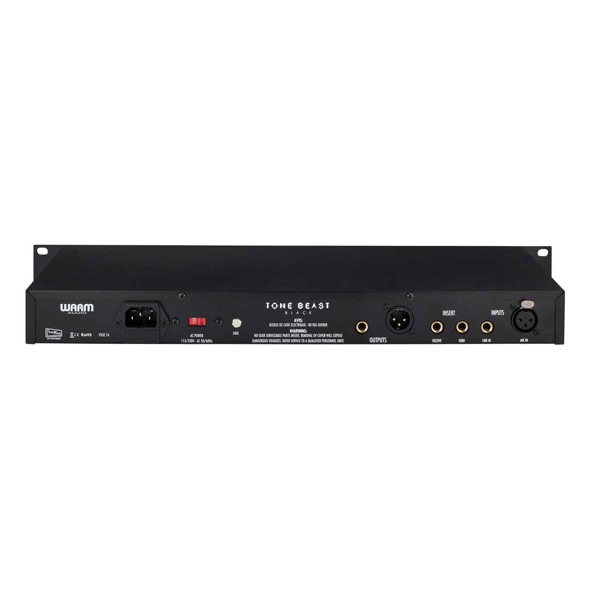 Warm Audio TB12-B Tone Beast Microphone Preamp, Black