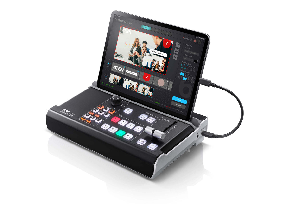 ATEN UC9040 StreamLIVE PRO All-In-One Multi-Channel AV Mixer