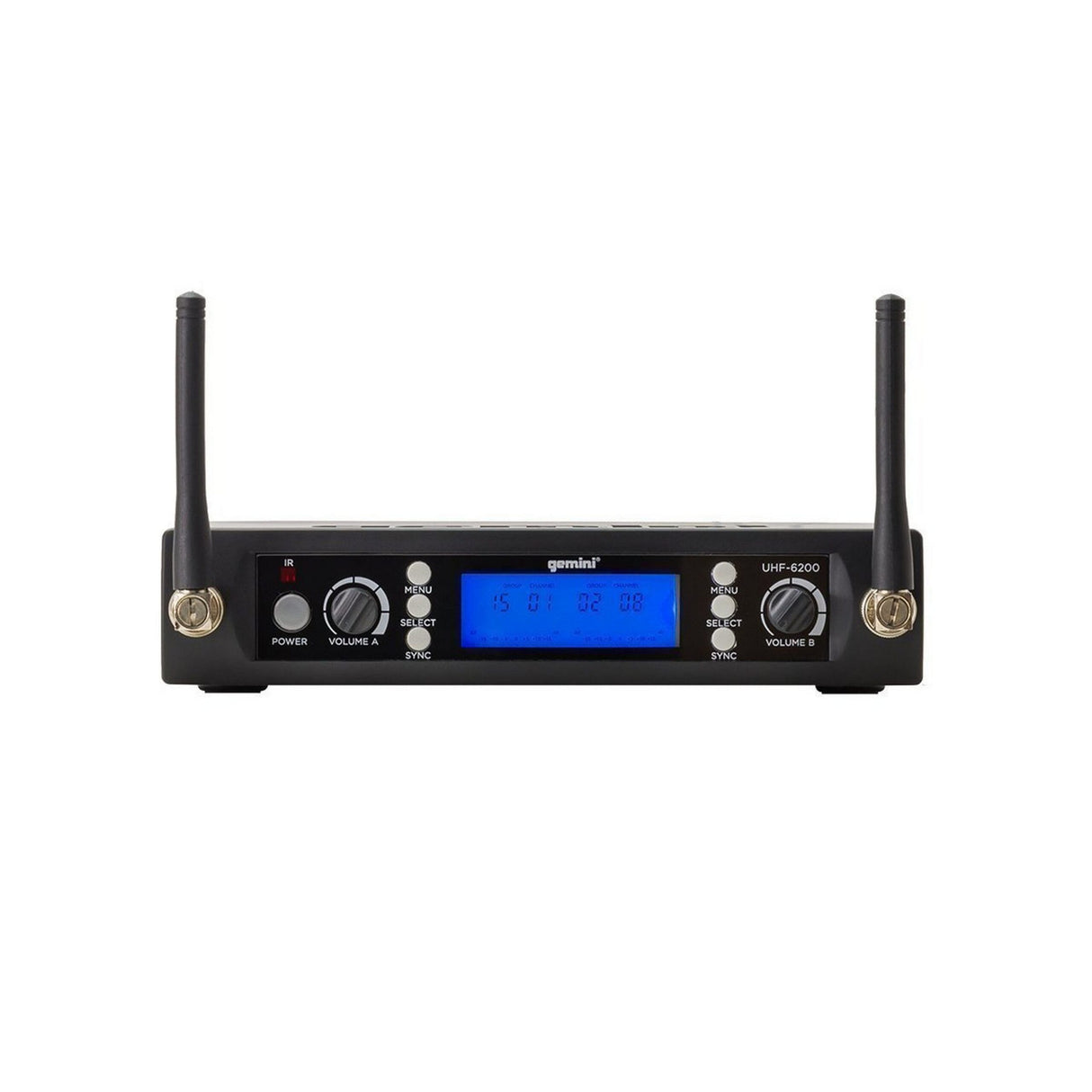 Gemini UHF-6200M Handheld Wireless Microphone System, R2 Band