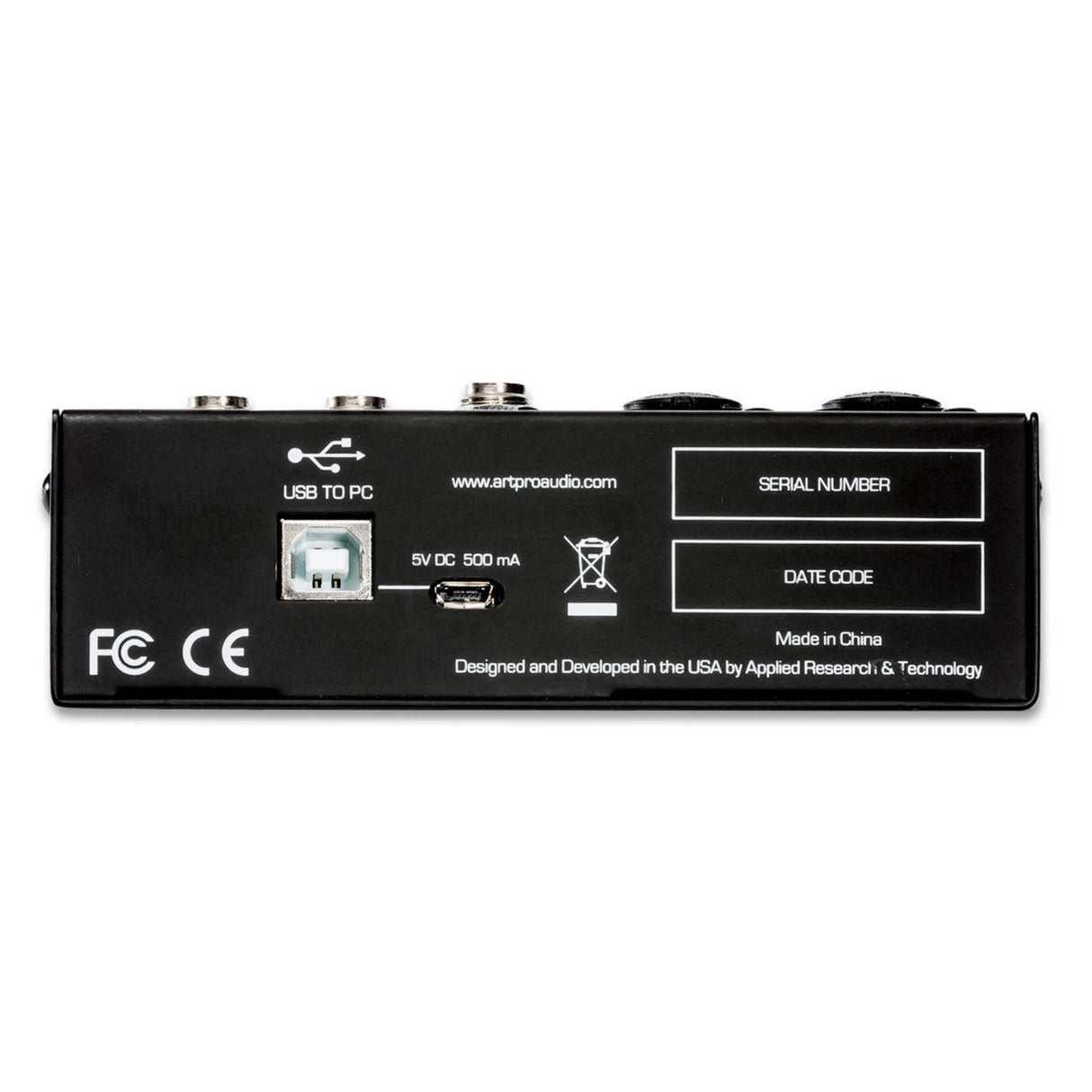 ART USBMix4 4-Channel Mixer / USB Audio Interface