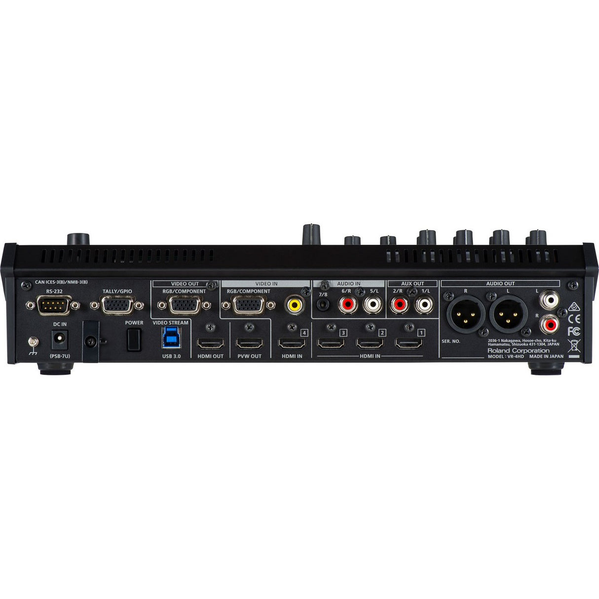 Roland VR-4HD | USB 3.0 Web Streaming HD AV Mixer