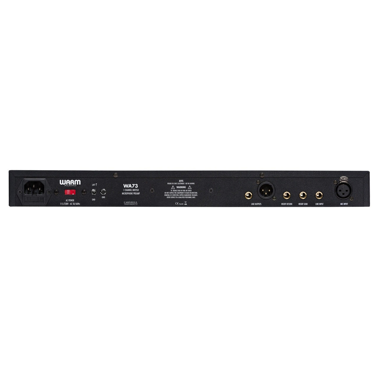 Warm Audio WA73 Single Channel British Style Microphone Preamp