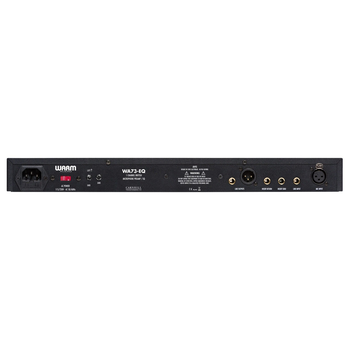 Warm Audio WA73-EQ Single Channel British Style Microphone Preamp with EQ