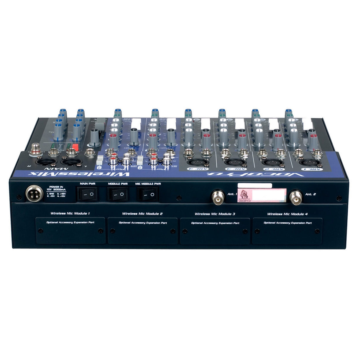 VocoPro Wireless Mix BASIC All-In-One Live Sound Karaoke Mixer