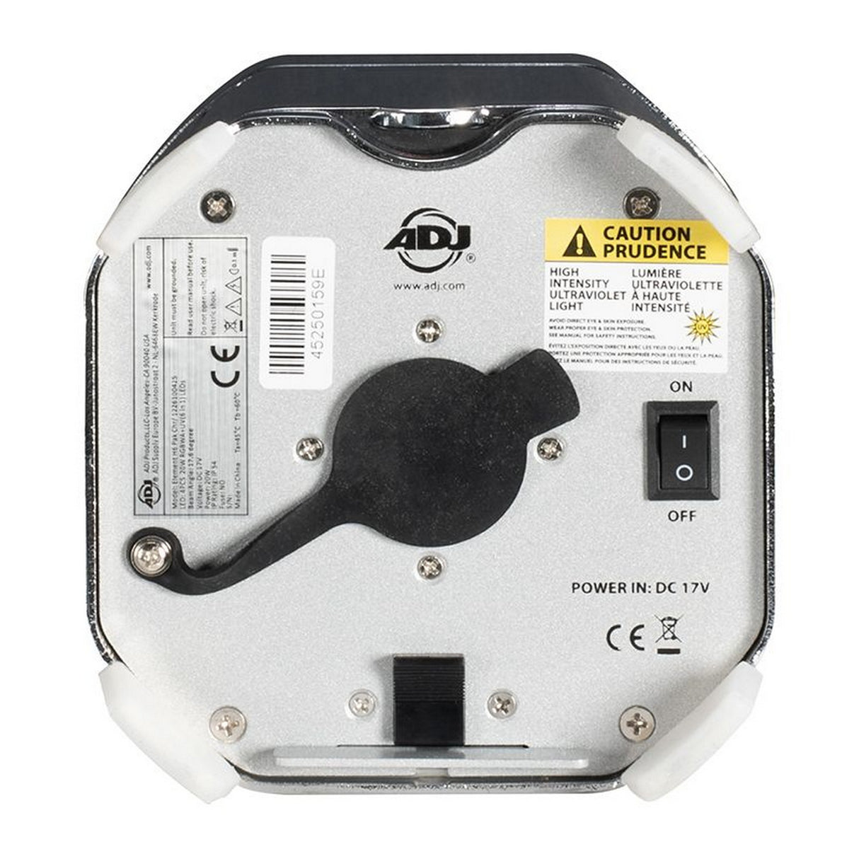 ADJ Element H6 Pak Chr All-In-One RGBAW+UV LED PAR Pack, Chrome