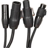 ADJ Accu-Cable SPD Series IP65 5-Pin DMX & Power Combo Cable
