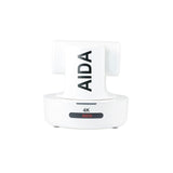 AIDA PTZ4K-NDI-X12 Broadcast/Conference NDI HX 4K NDI 12x Zoom PTZ Camera, White