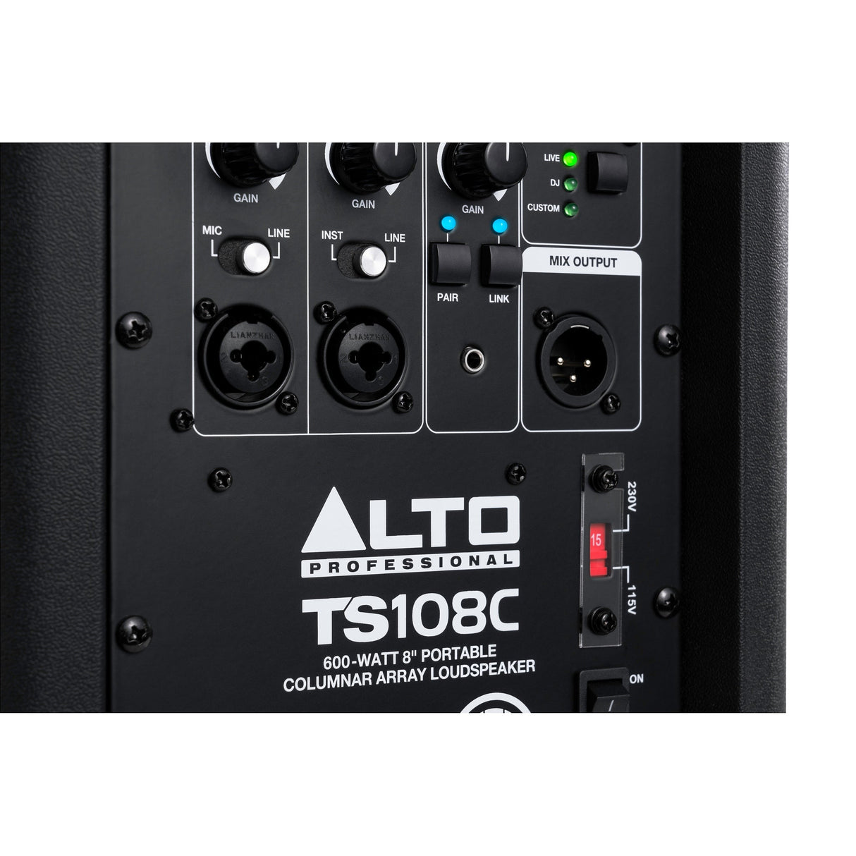 Alto Professional TS108C Compact Column Array PA Speaker System