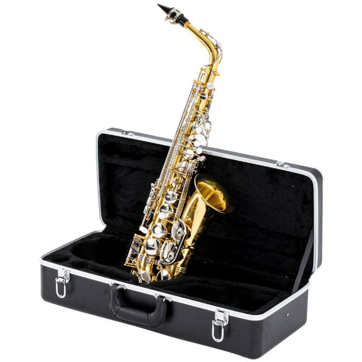 Antigua Vosi AS2155LN Eb Alto Saxophone, Nickel Keys/Lacquer Body